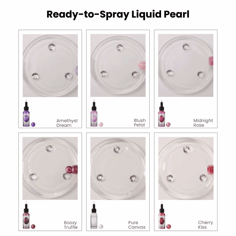 Pro Paint Coating for Zero-Clean Airbrush Dreamy Pearlescent Sheen