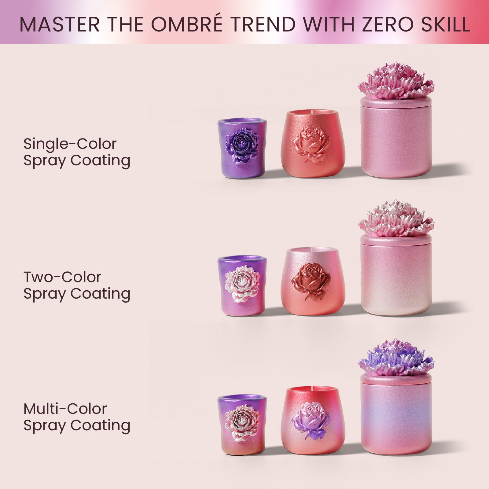 Pro Paint Coating for Zero-Clean Airbrush Dreamy Pearlescent Sheen