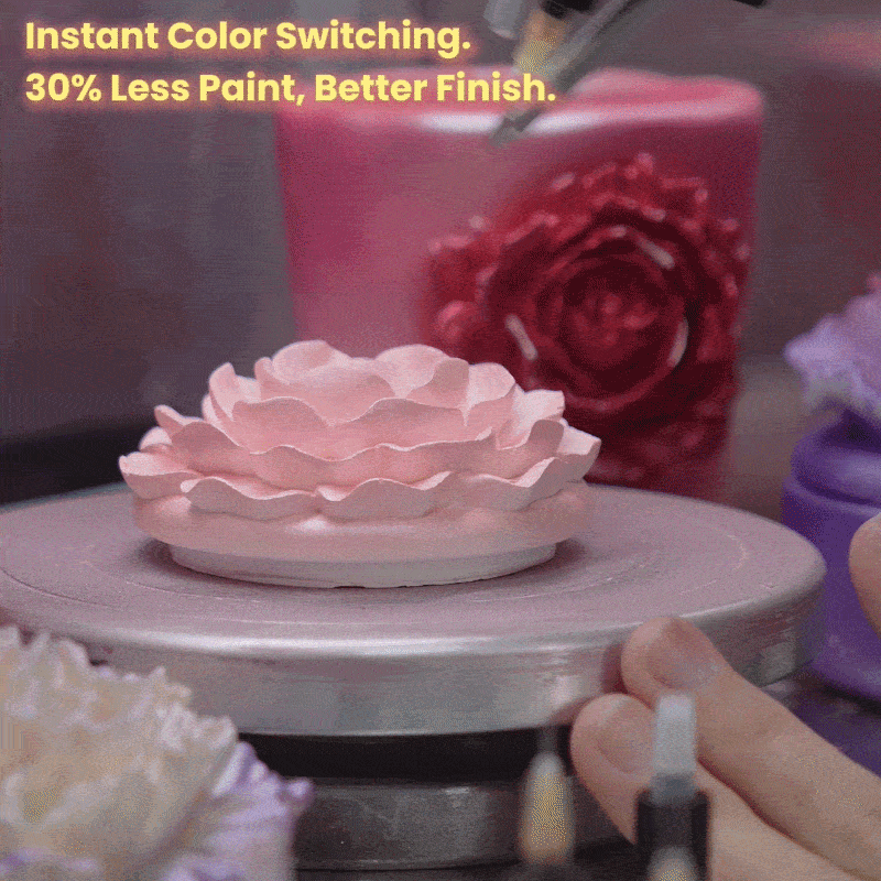 Pro Paint Coating for Zero-Clean Airbrush Dreamy Pearlescent Sheen