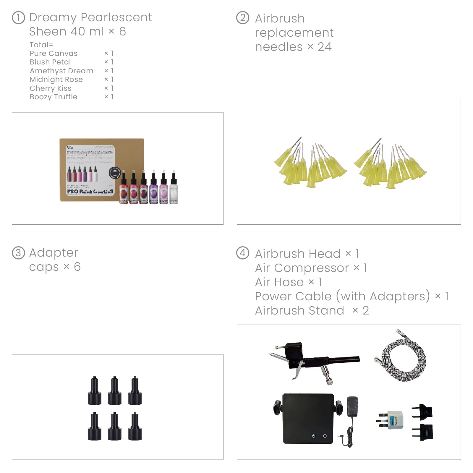 Pro Paint Coating for Zero-Clean Airbrush Dreamy Pearlescent Sheen