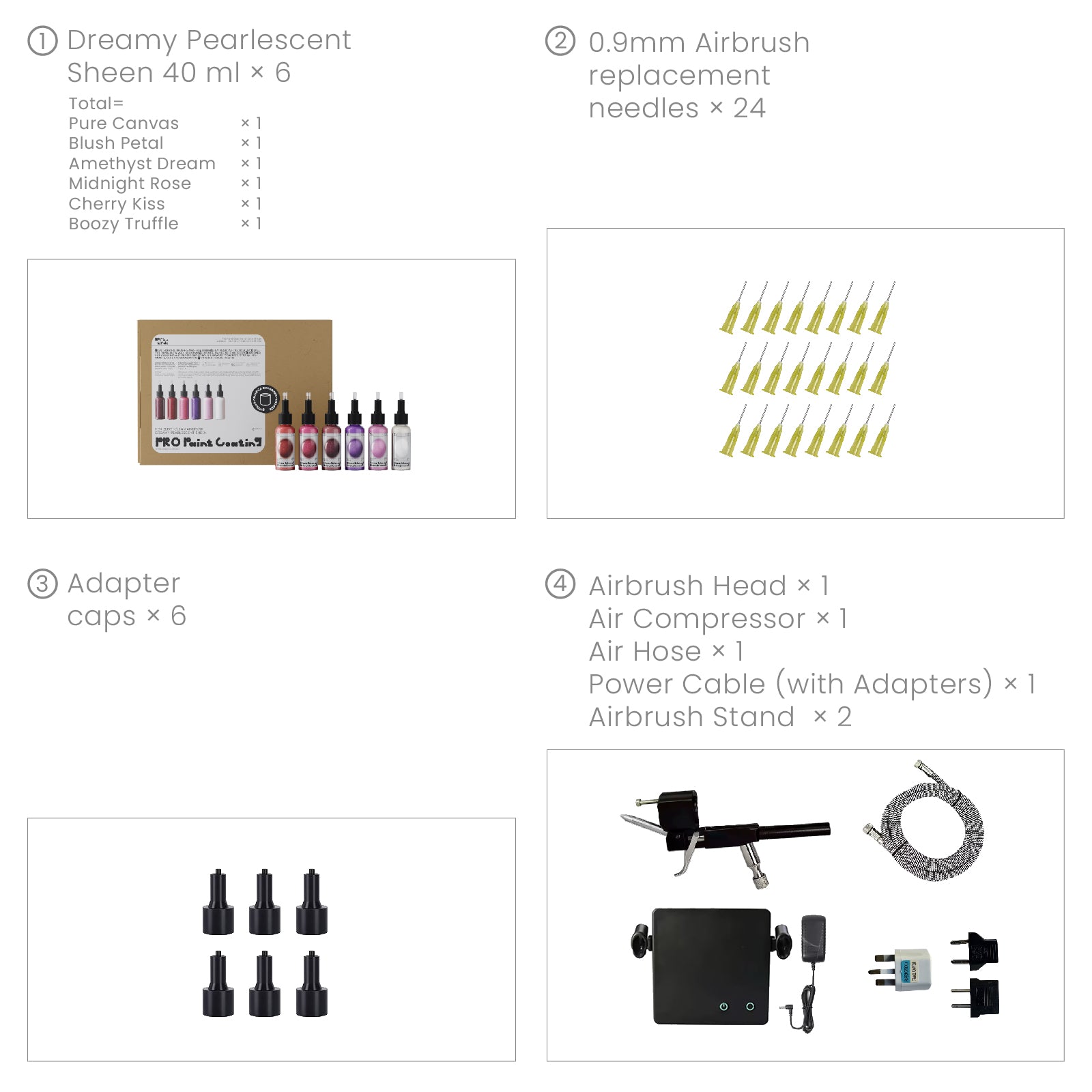 Pro Paint Coating for Zero-Clean Airbrush Dreamy Pearlescent Sheen