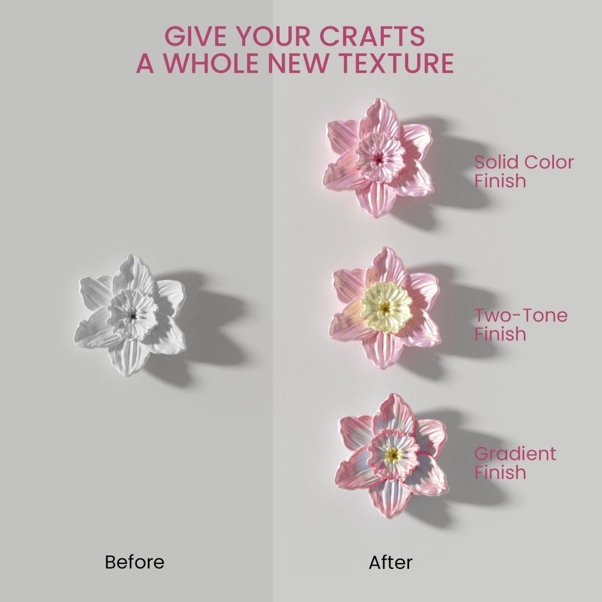 Glitter Colorable Acrylic Gloss Sealer Varnish with Mica Powder Kit - 6 of Spring Summer VibeCraft ToolsST-23