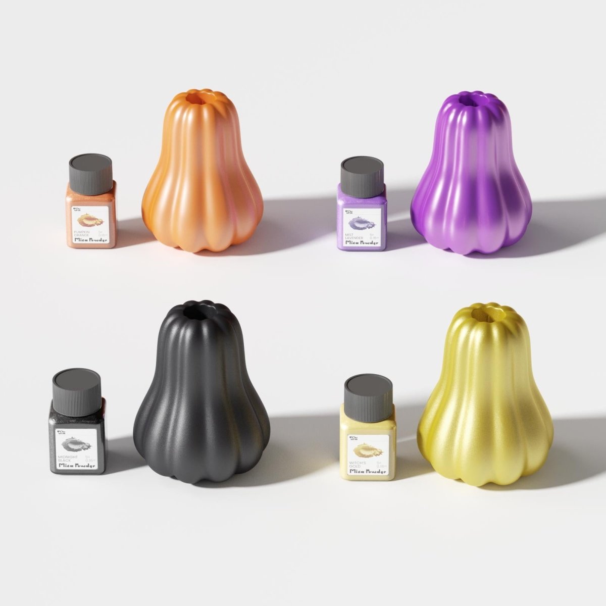 Glitter Sealer Varnish Kit & Halloween Edition Colors