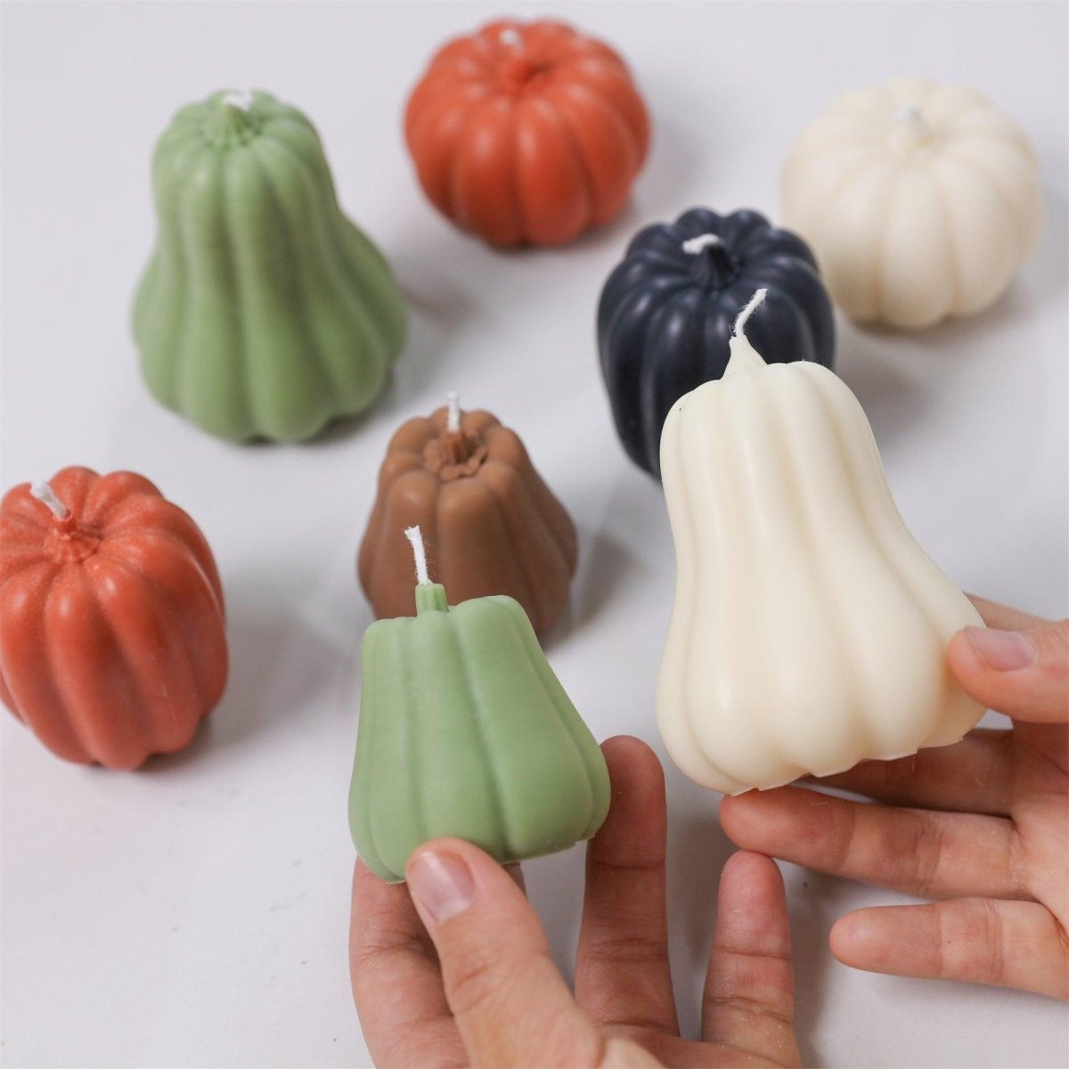 The Pumpkin Spell Candle Silicone Mold Collection3D Candle MoldLZ0806