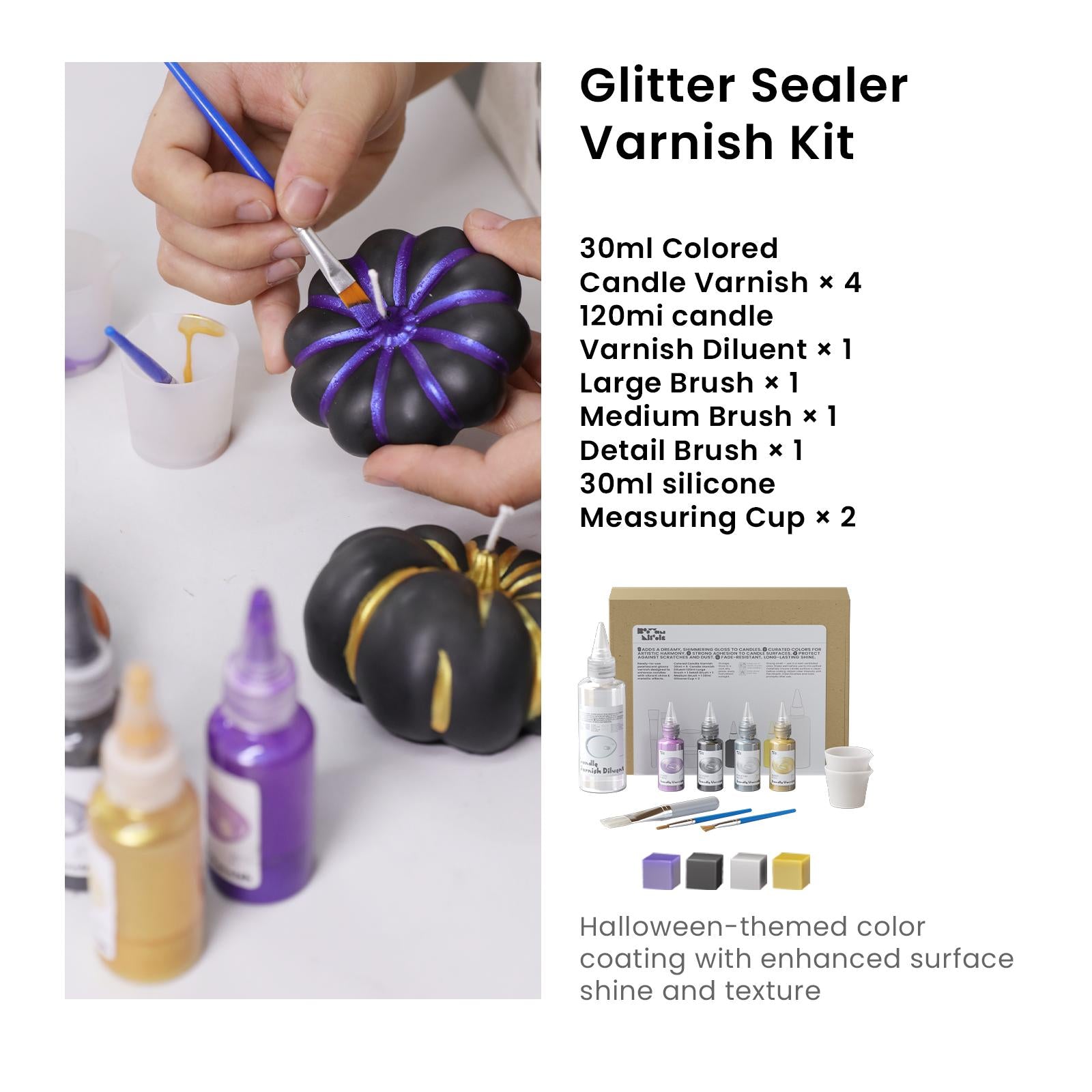 Get the halloween candle varnish set - Boowan Nicole