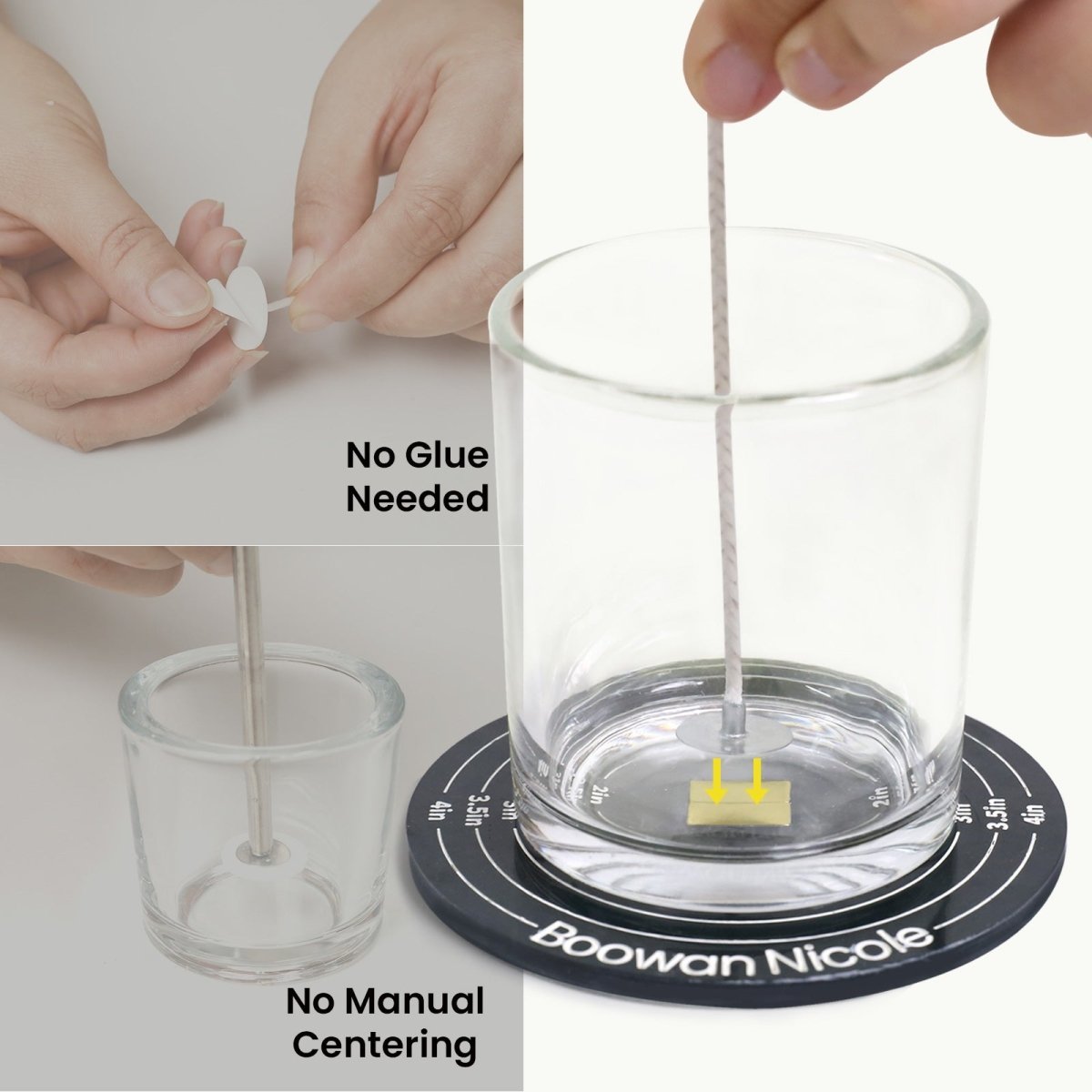 Quick Magnetic Candle Wick Centering Setter ToolCandle ToolA0352