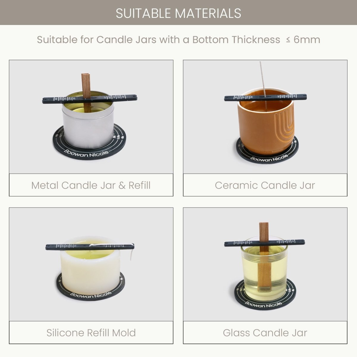 Quick Magnetic Candle Wick Centering Setter ToolCandle ToolA0352