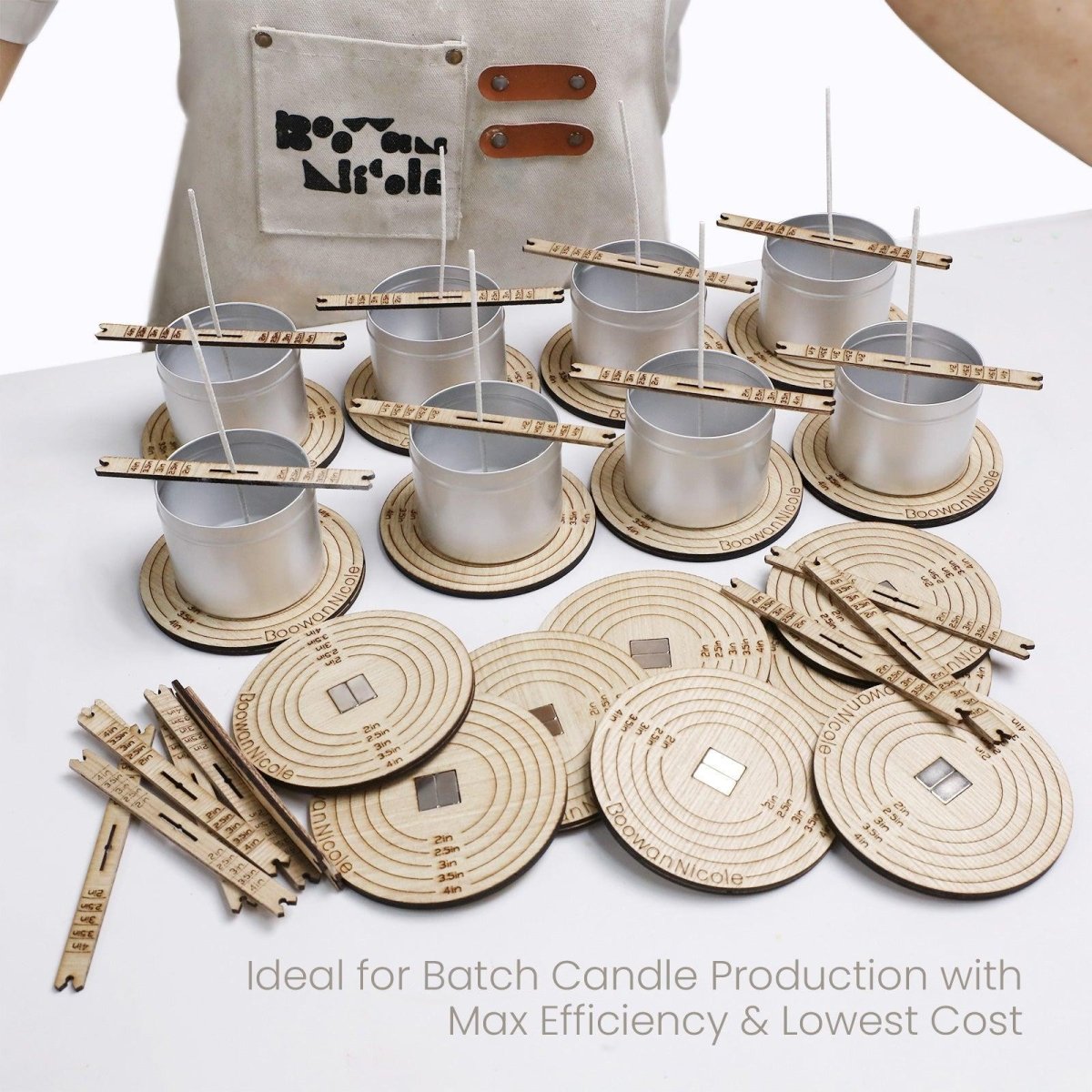 Quick Magnetic Candle Wick Centering Setter ToolCandle ToolA0550