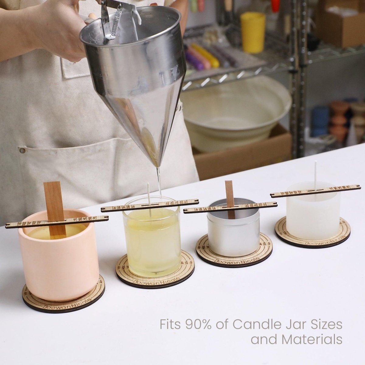 Quick Magnetic Candle Wick Centering Setter ToolCandle ToolA0550