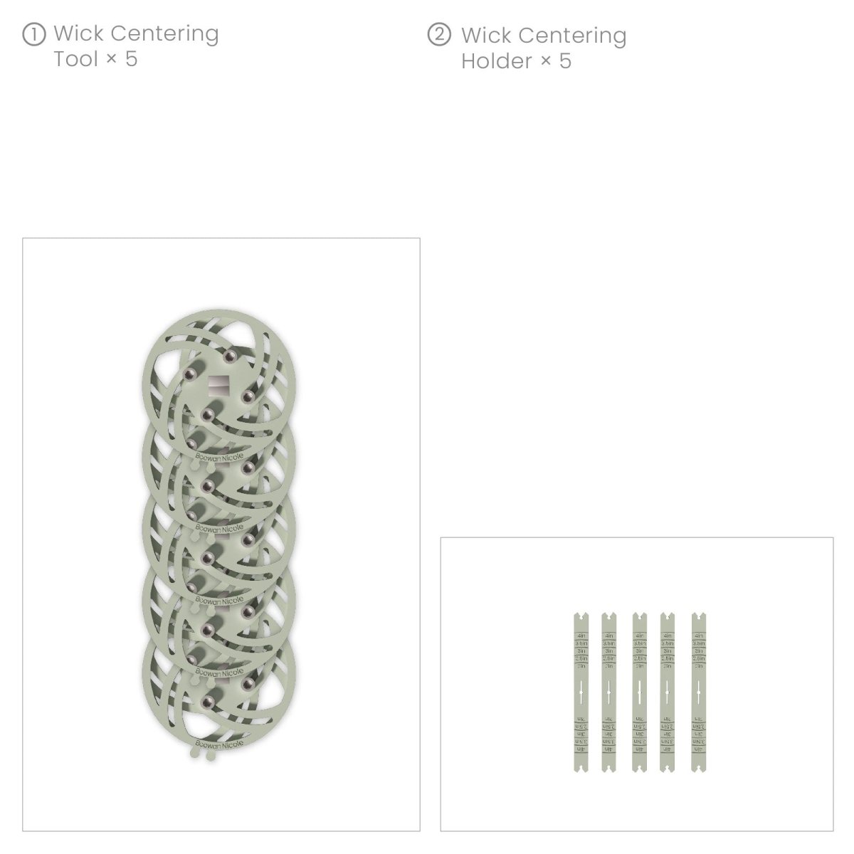 Quick Magnetic Candle Wick Centering Setter Tool ProCandle ToolA0399*5