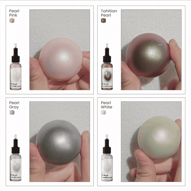 Refill Candle Lacquer for Airbrush— 4 of Pearl Colors