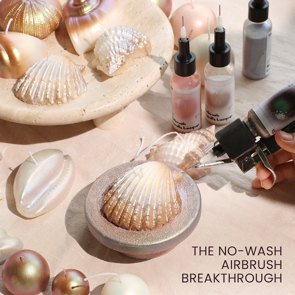 Refill Candle Lacquer for Airbrush— 4 of Pearl Colors