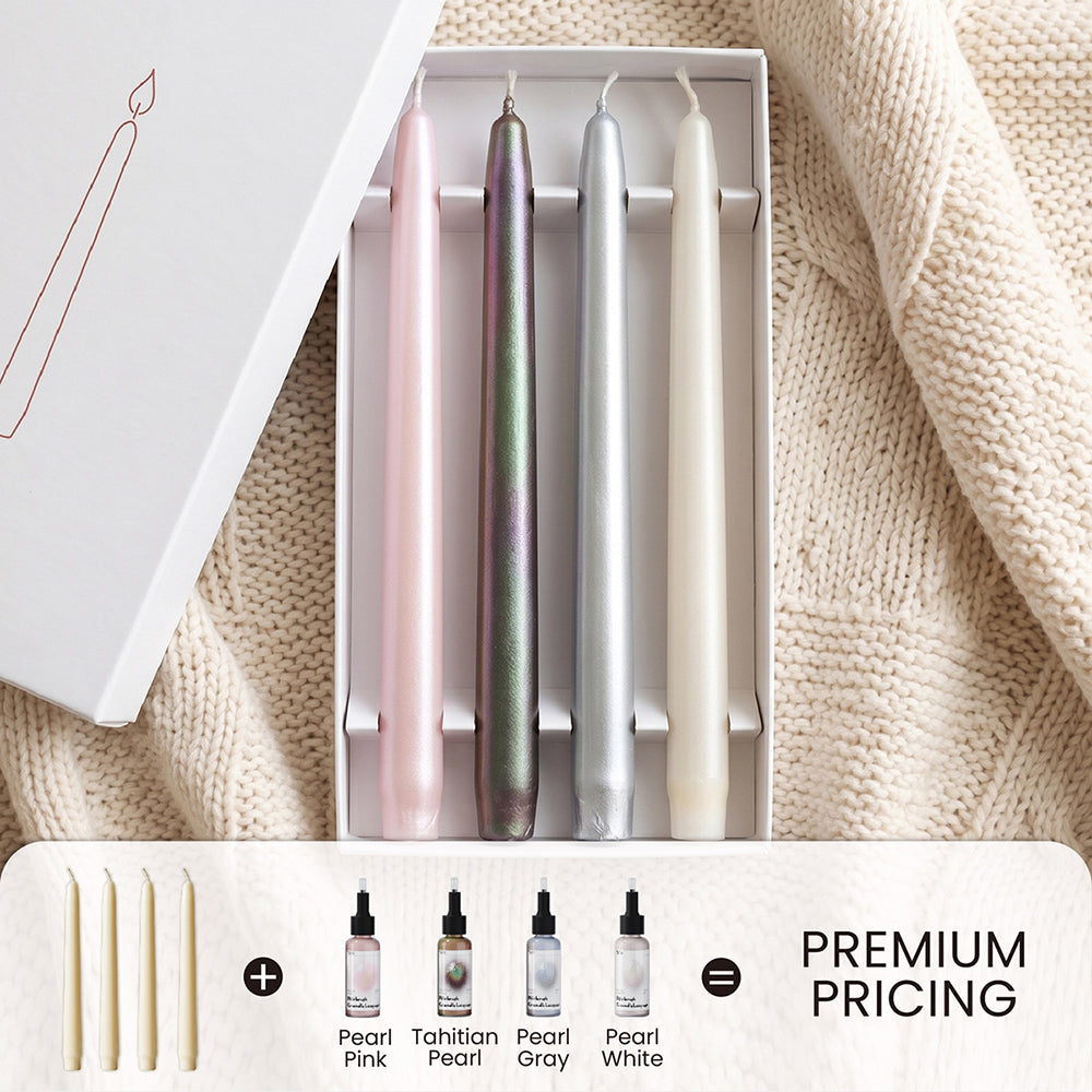 Refill Candle Lacquer for Airbrush— 4 of Pearl Colors