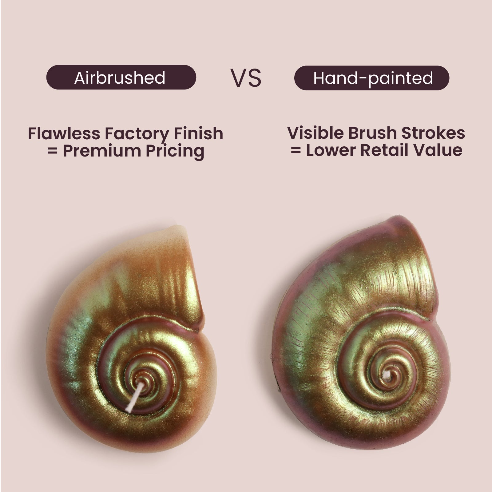 Refill Candle Lacquer for Airbrush— 4 of Pearl Colors