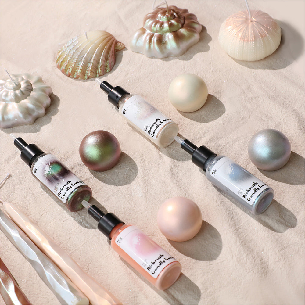 Refill Candle Lacquer for Airbrush— 4 of Pearl Colors