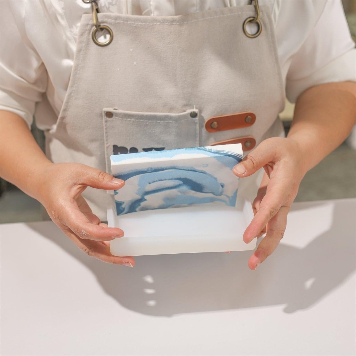 studio.mARTinchen × Boowan Nicole | Rectangle Slate Plaque Silicone MoldConcrete MoldsSH1131