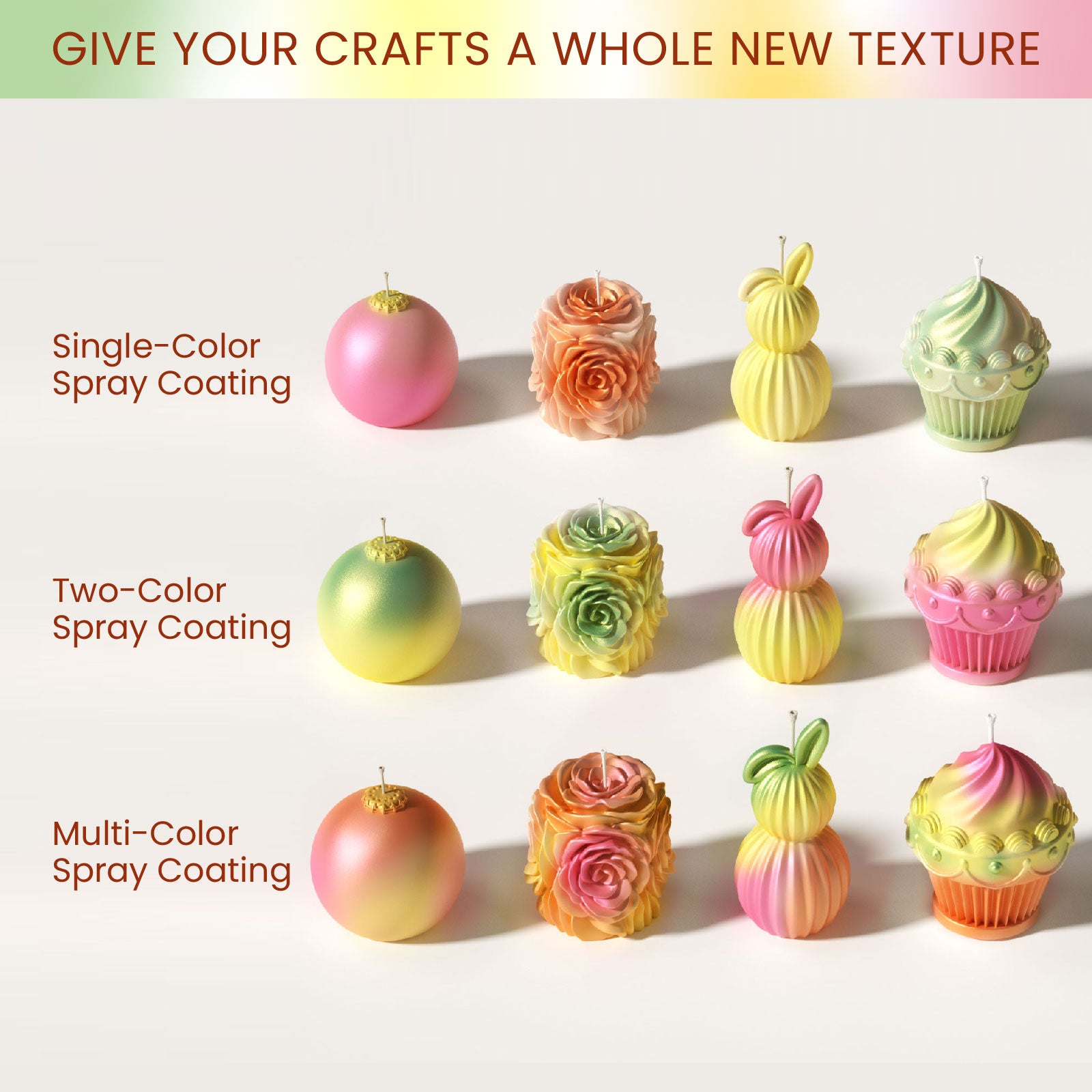 Refill Candle Lacquer for Airbrush - Spring Meadow Palette