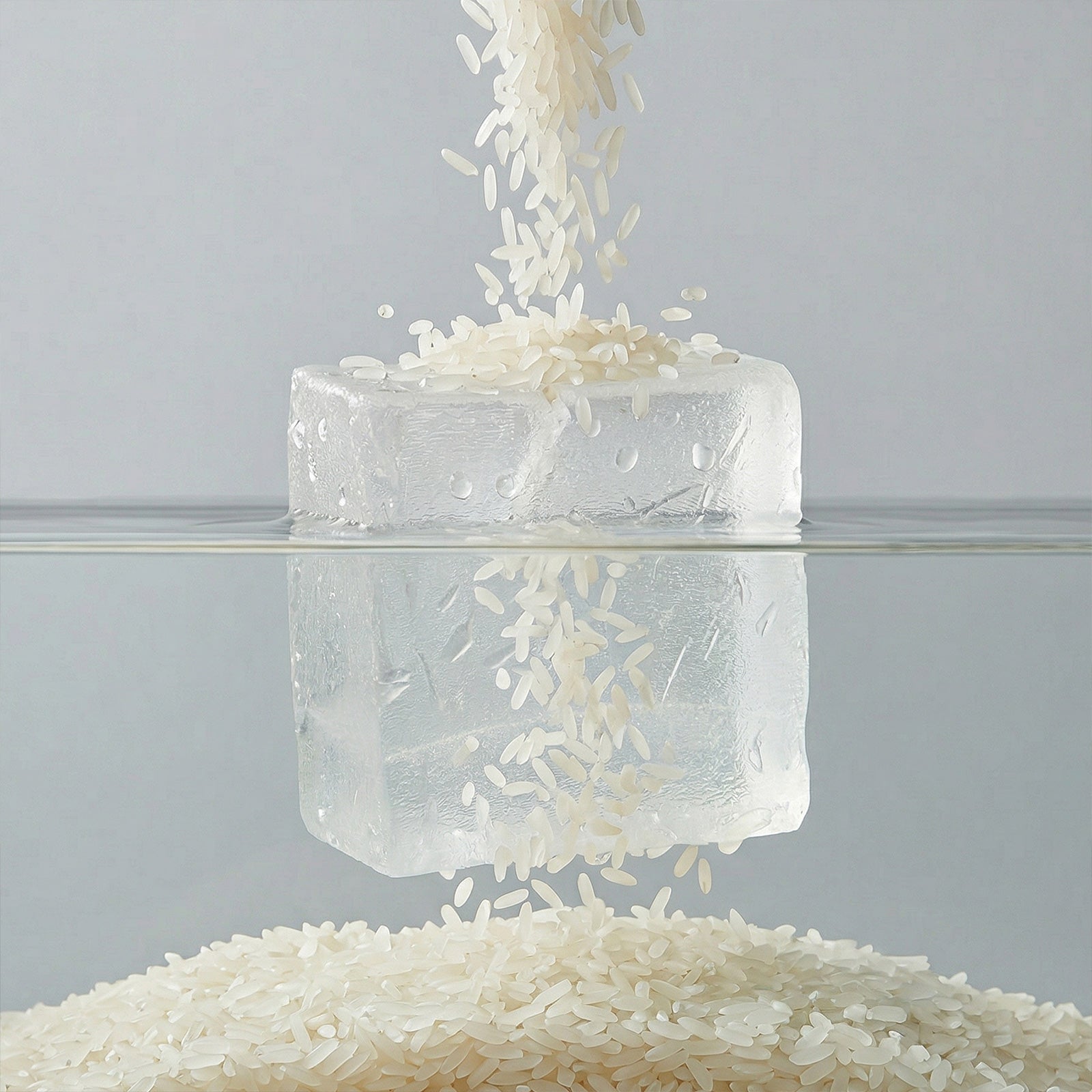 Rice Essential Soap Bar with Rice Grains - Boowan Nicole