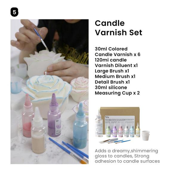 Candle Varnish Set