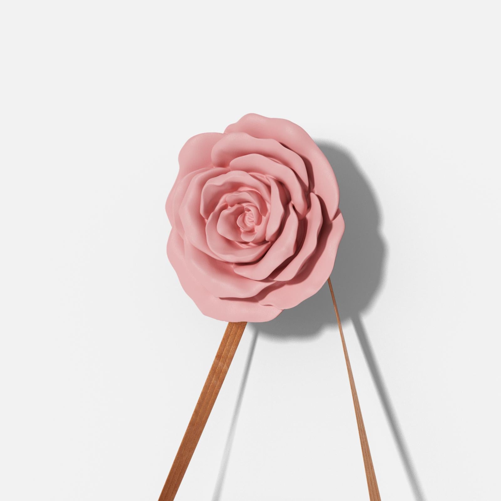 Handmade pink concrete hooks-Boowan Nicole