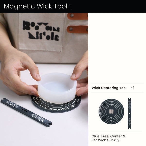 Magnetic Wick Centering Tool