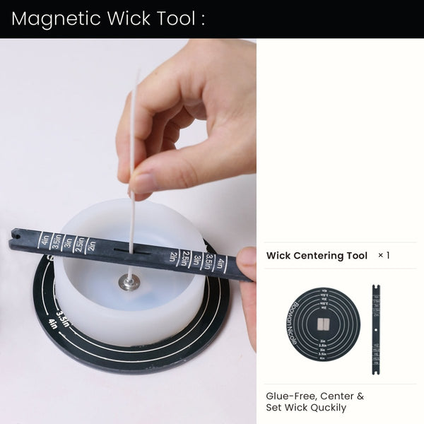 Magnetic Wick Centering Tool