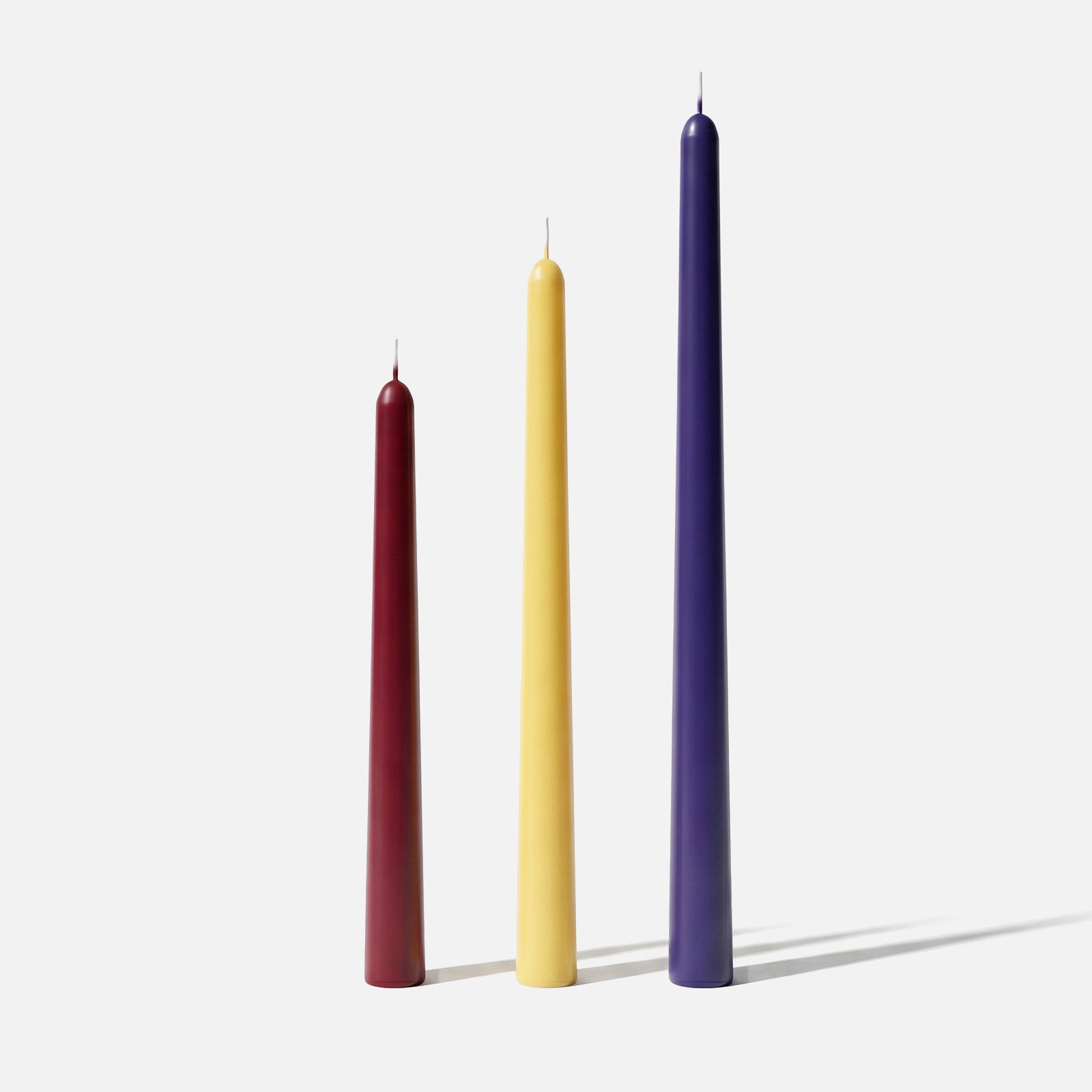 Round Top Taper Acrylic Candle Mold Collection