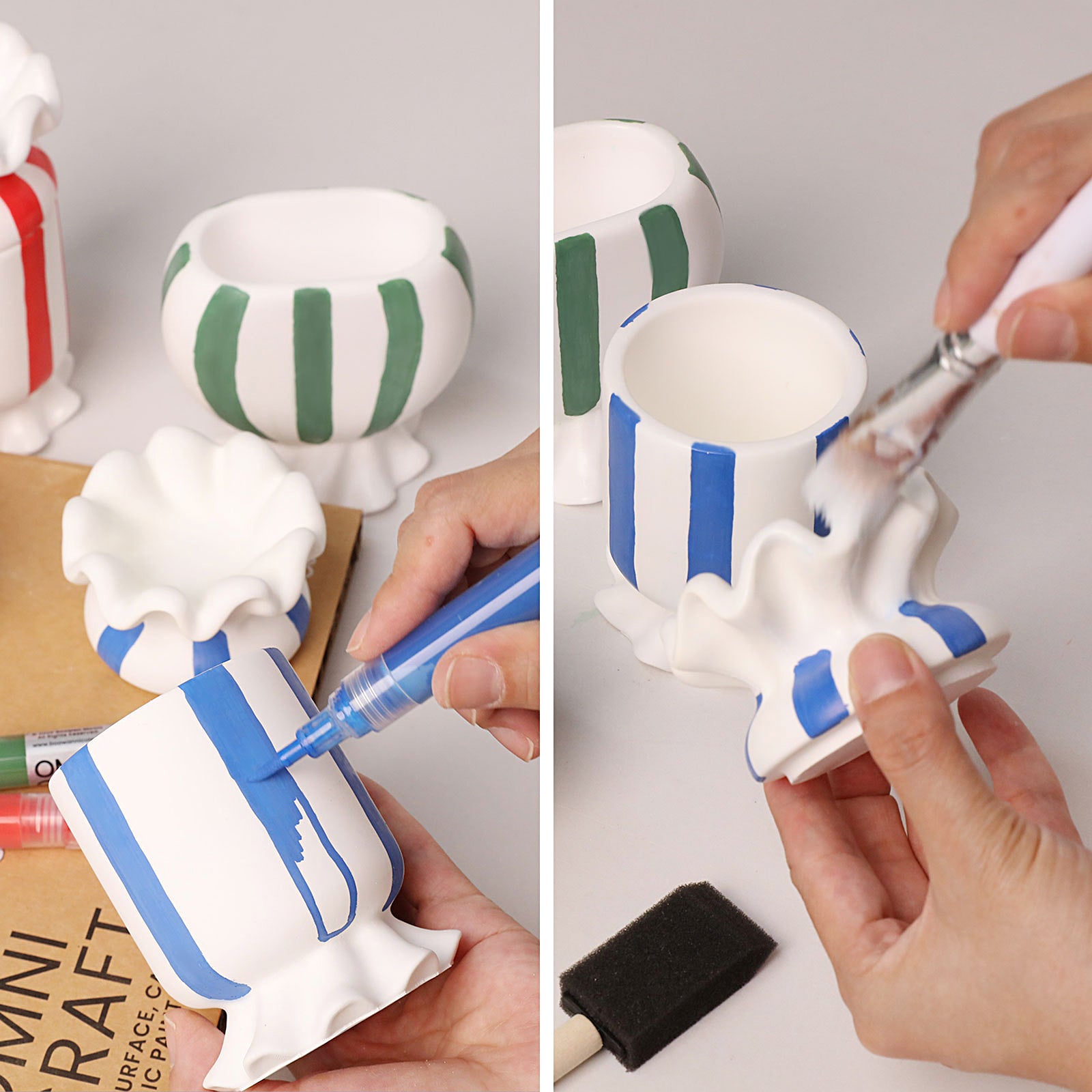 Ruffle Bonbon Candy Candle Jar Silicone  Mold Collection
