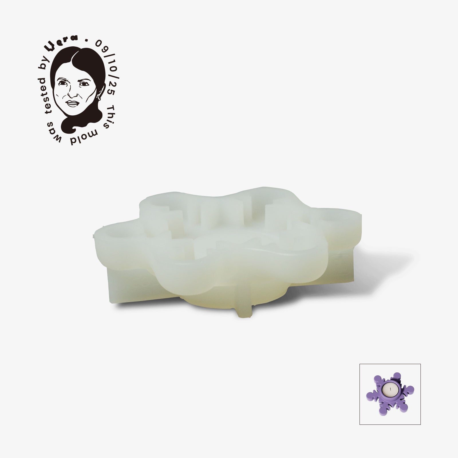 Christmas Snowman Tealight Candle Holder Silicone Mold