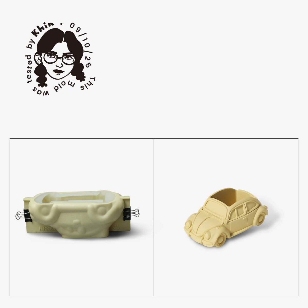 Gently Used Retro Ride Silicone Mold CollectionGently Used MoldSH1060-Used