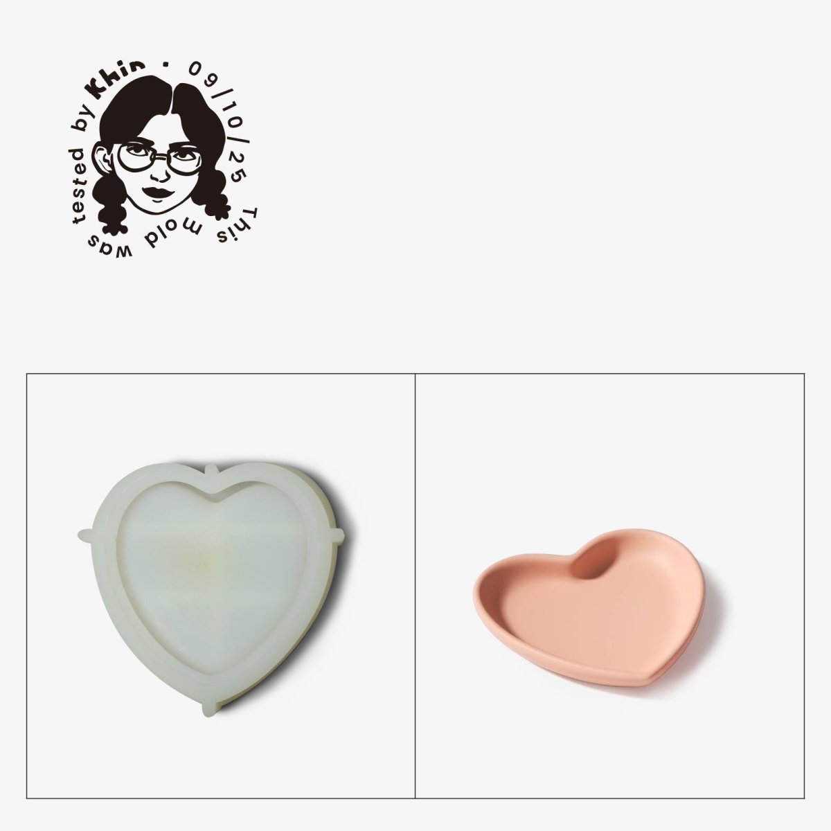 Gently Used Heartfelt Moments Silicone Mold CollectionGently Used MoldSH1147-Used