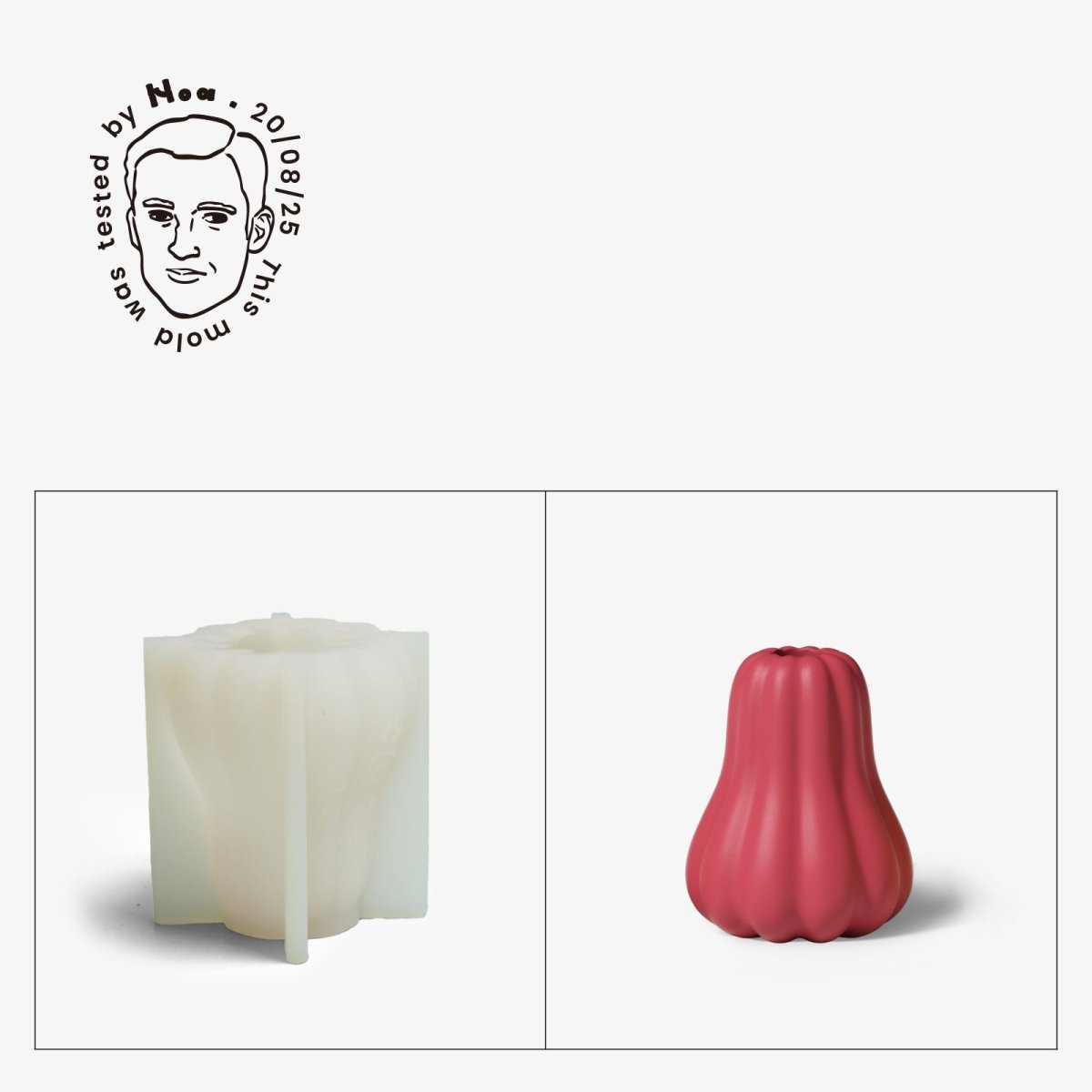 Gently Used Pumpkin Shaped Silicone Mold CollectionGently Used MoldSH1187-Used