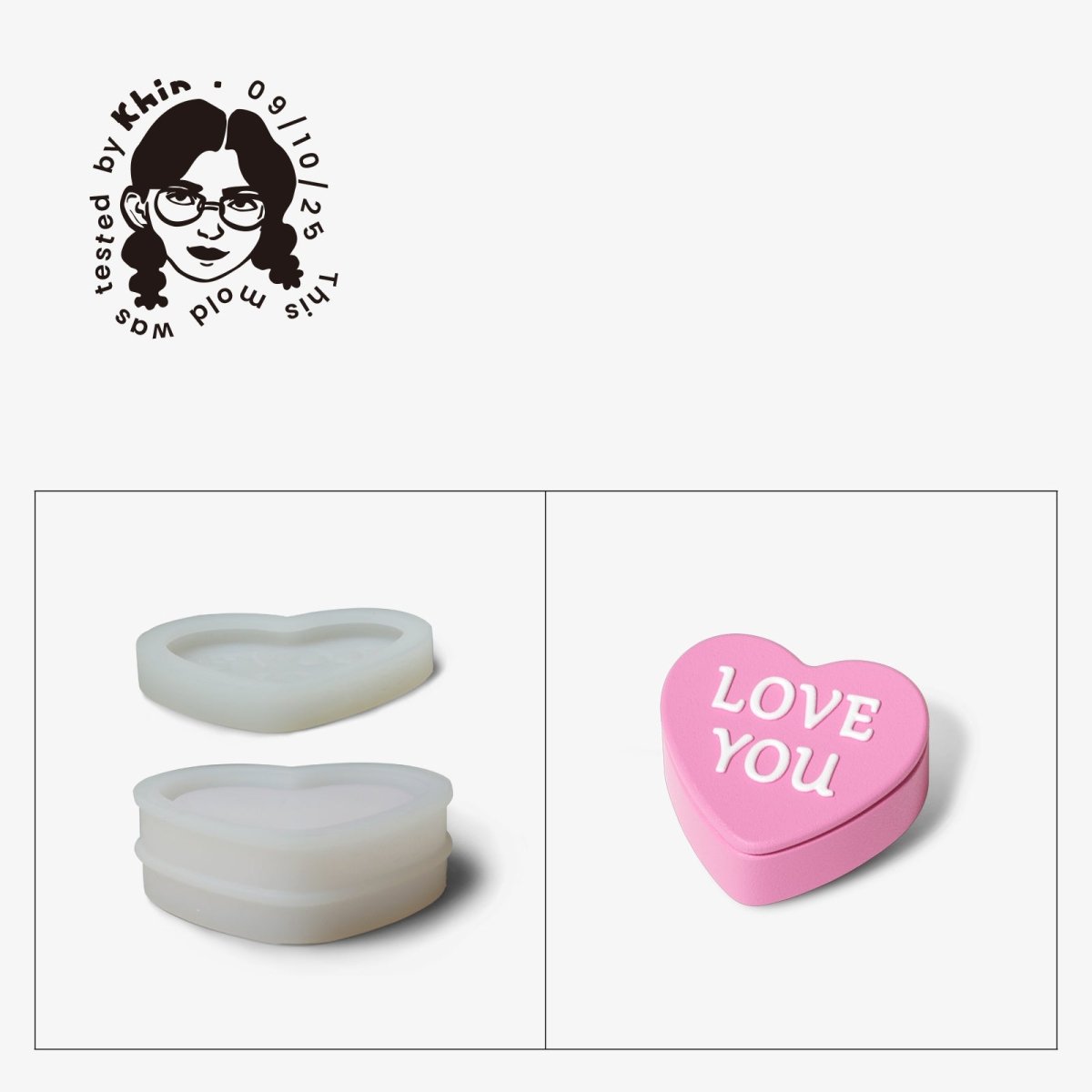 Gently Used Heartfelt Moments Silicone Mold CollectionGently Used MoldSH1194-1-10-Used