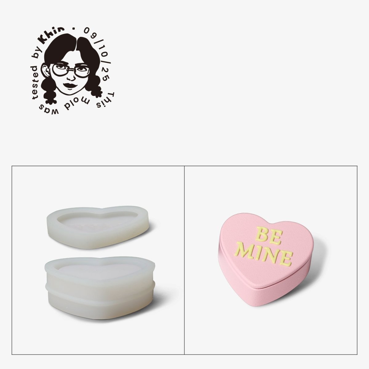 Gently Used Heartfelt Moments Silicone Mold CollectionGently Used MoldSH1194-1-5-Used