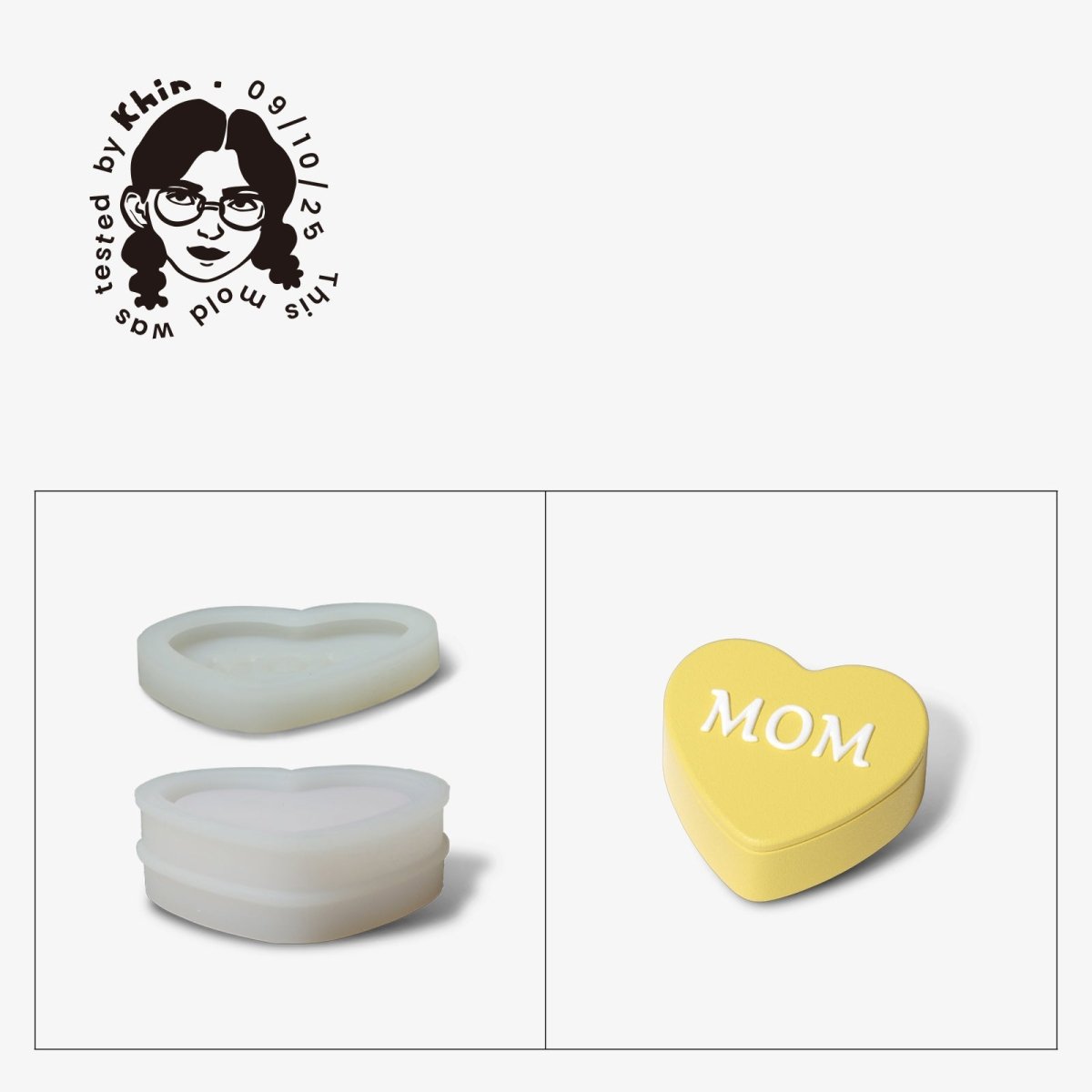 Gently Used Heartfelt Moments Silicone Mold CollectionGently Used MoldSH1194-1-7-Used