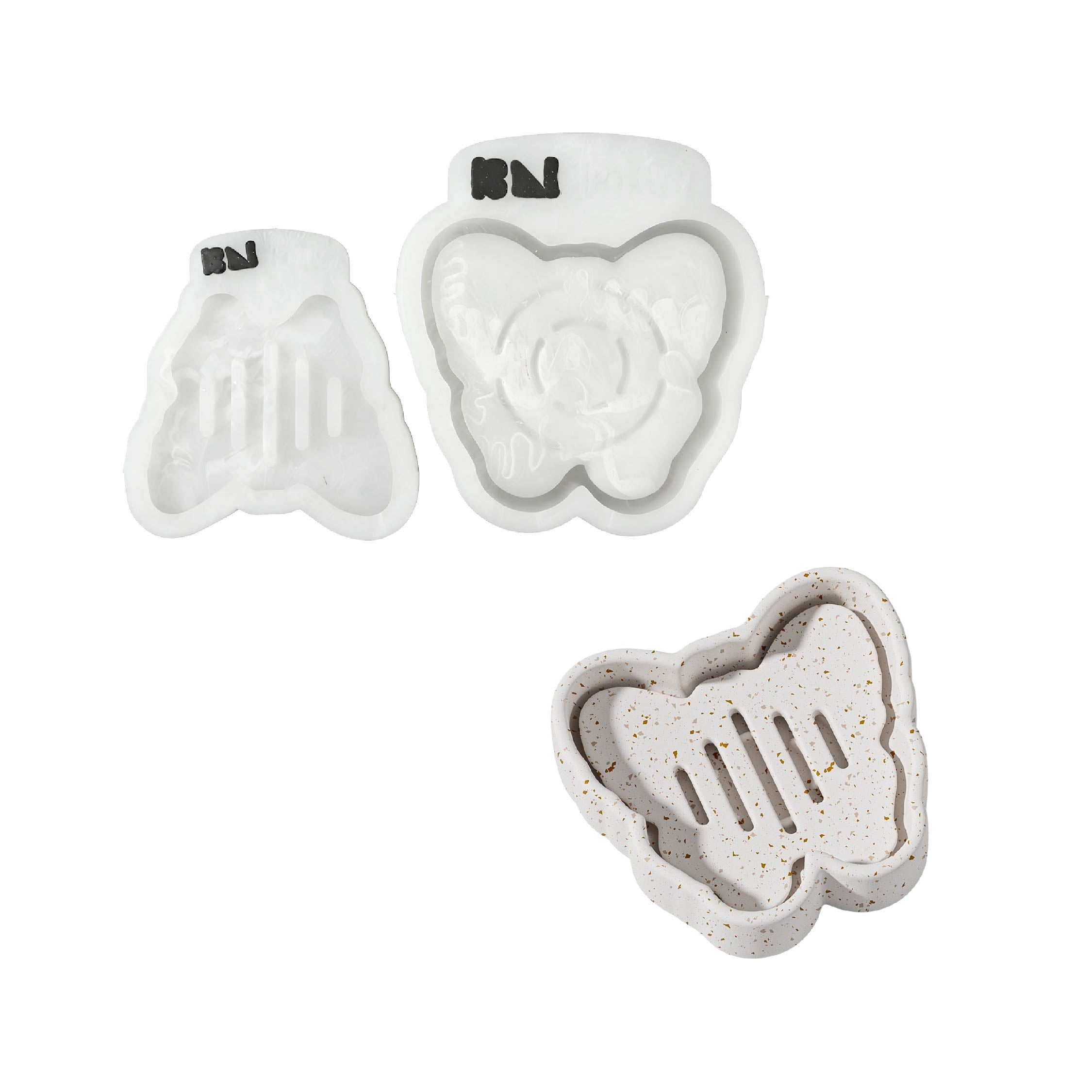 Dreamy Butterfly Soap & Dish Silicone Mold Set