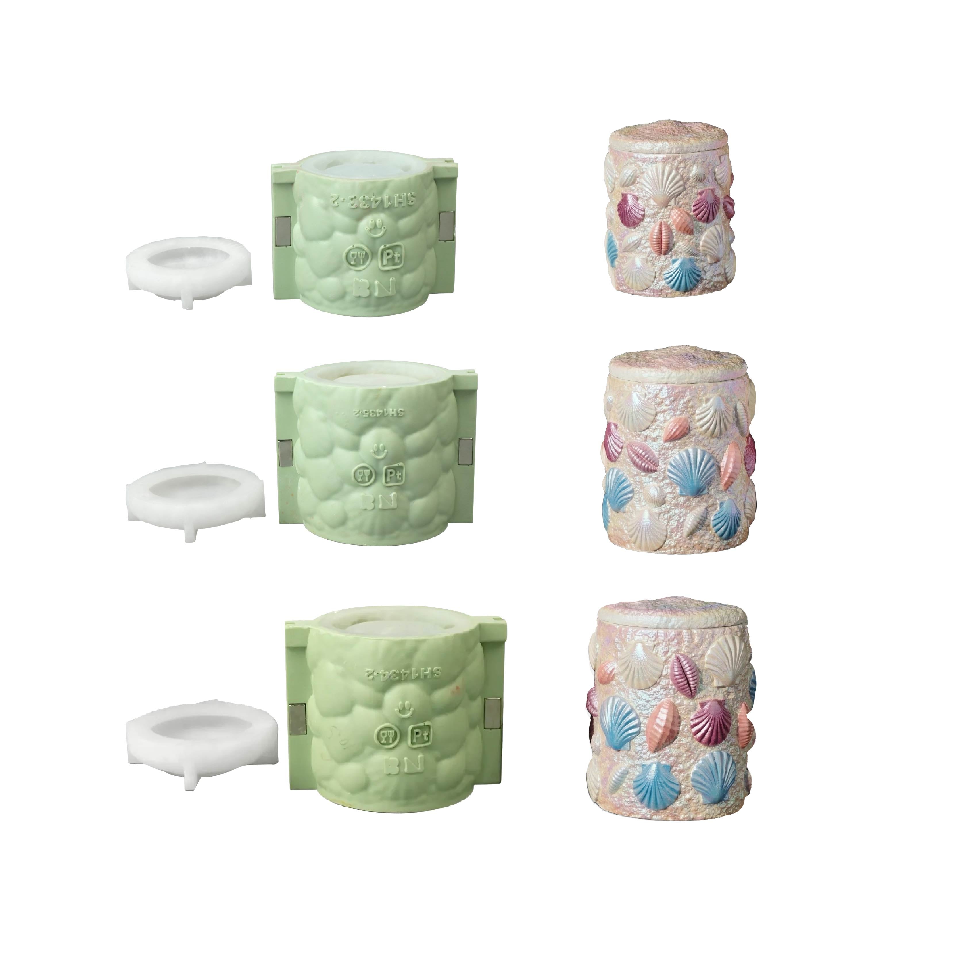 Azulmostaza × BN｜La Isla Bonita Sea Treasure Jar Silicone Mold