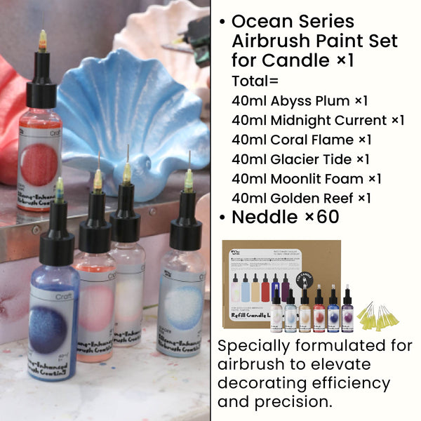 Ocean Series Airbrush Paint Set
