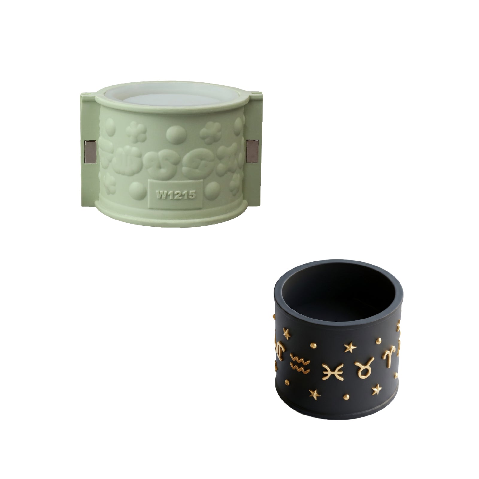 Bougies d'Esprit × Boowan Nicole ｜ Maison Astrale Zodiac Candle Jar Silicone Mold