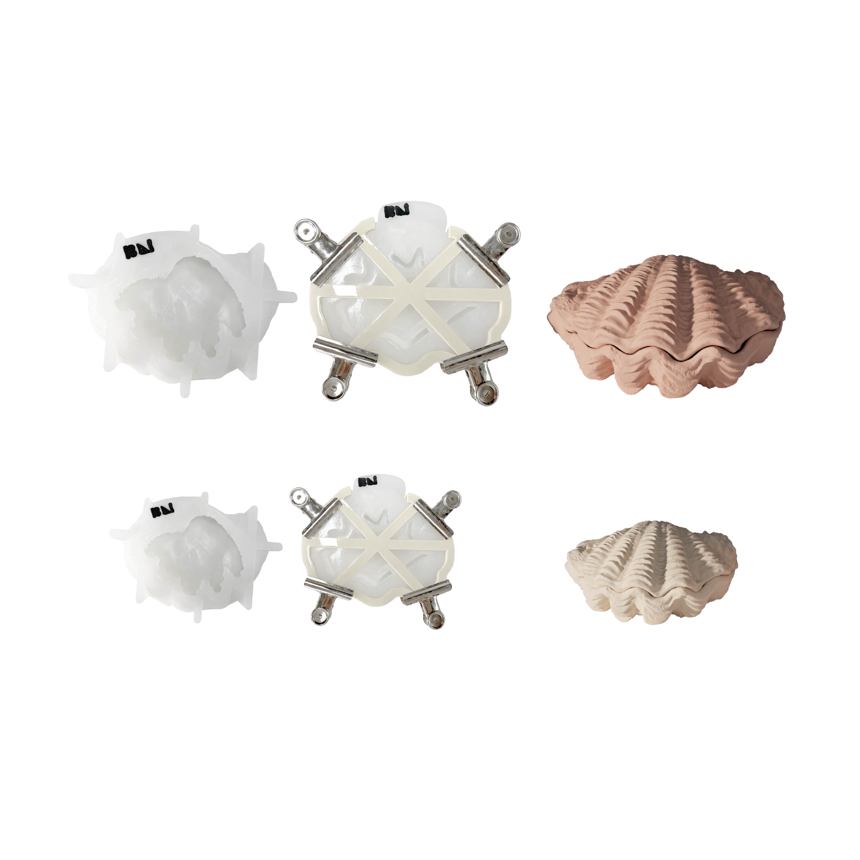 Azulmostaza × Boowan Nicole ｜La Isla Bonita Shell Ritual Jar Silicone Mold