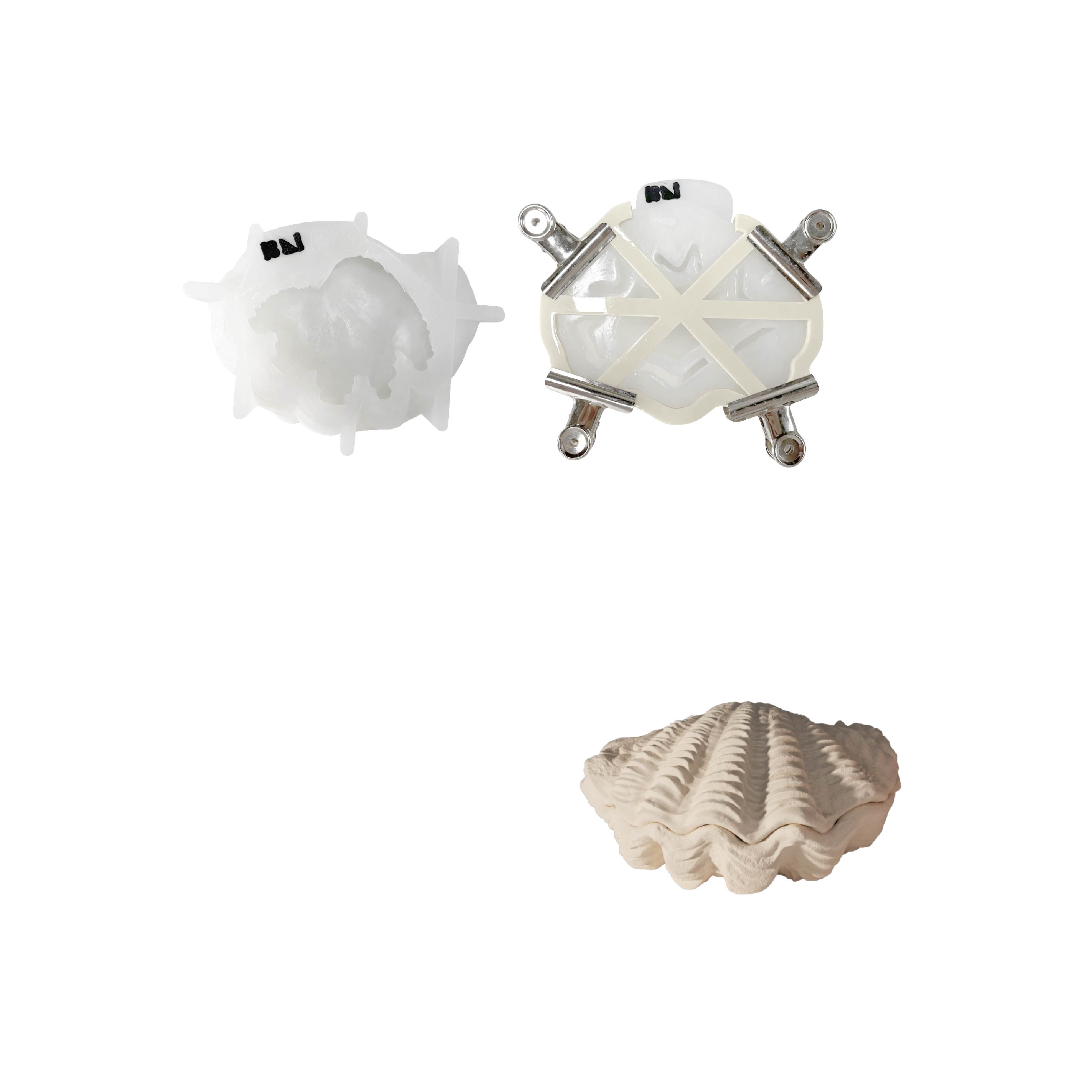 Azulmostaza × Boowan Nicole ｜La Isla Bonita Shell Ritual Jar Silicone Mold