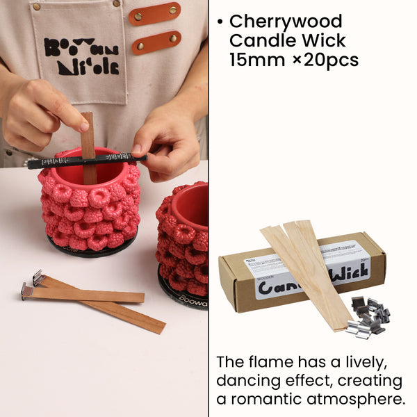 15mm Wooden Wick