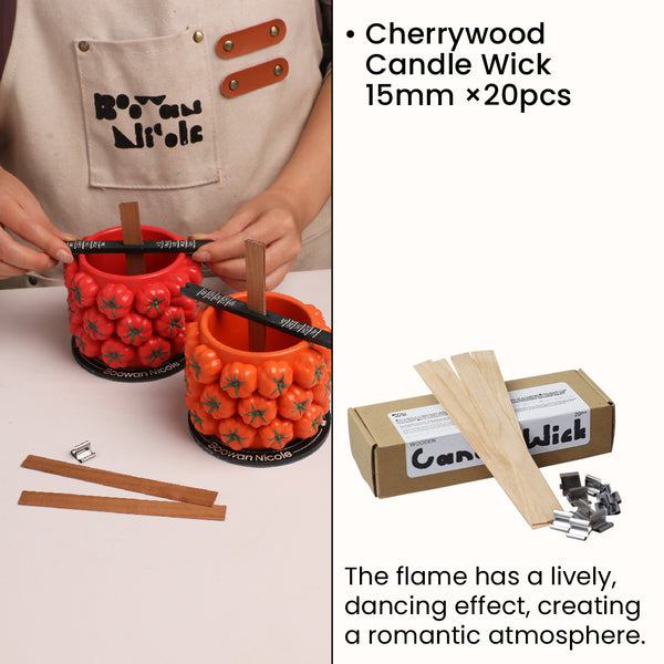 15mm Wooden Wick