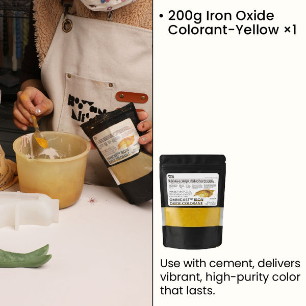 OmniCast™ Iron Oxide Colorant – Yellow (200g)