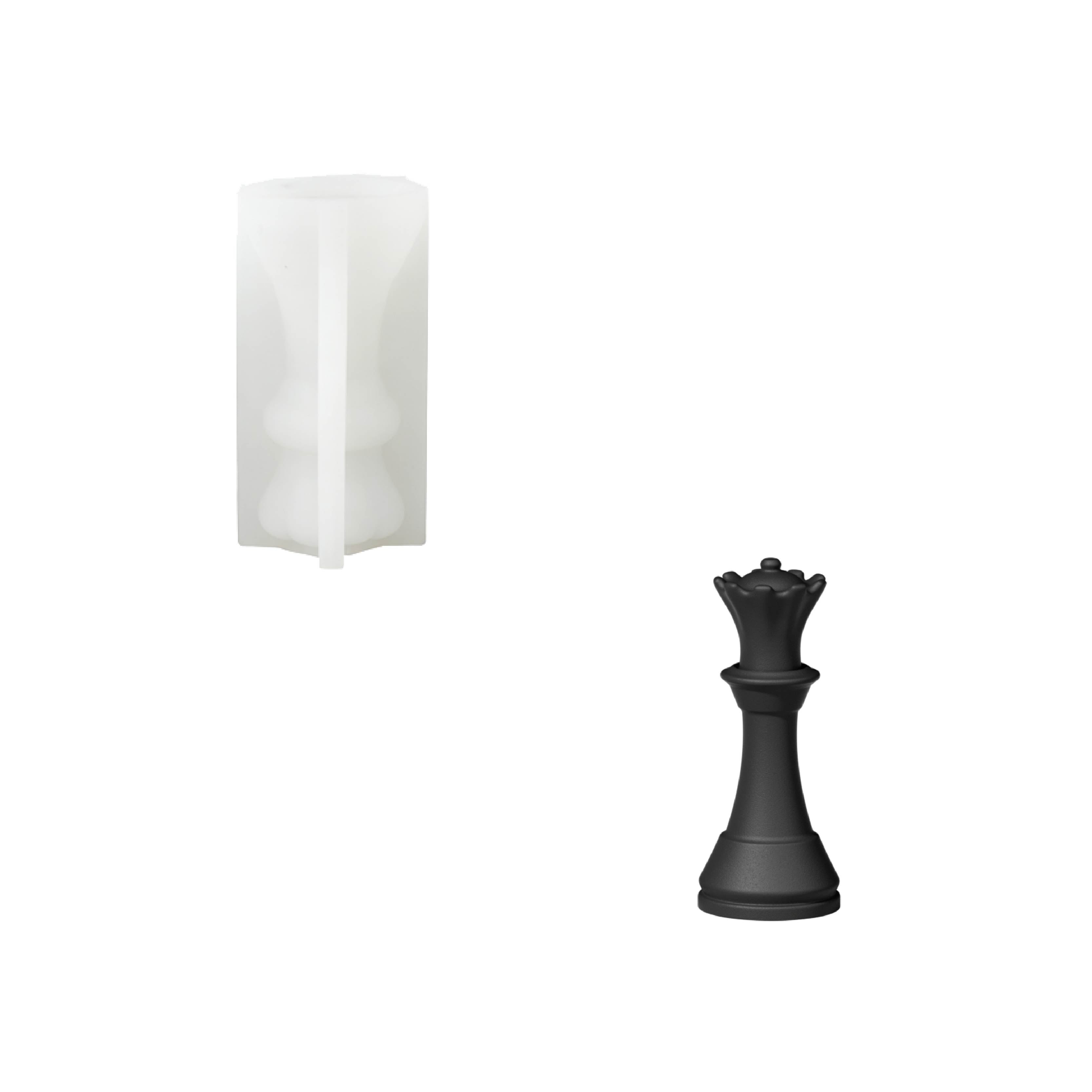 Classic Chess Piece Silicone Mold Set