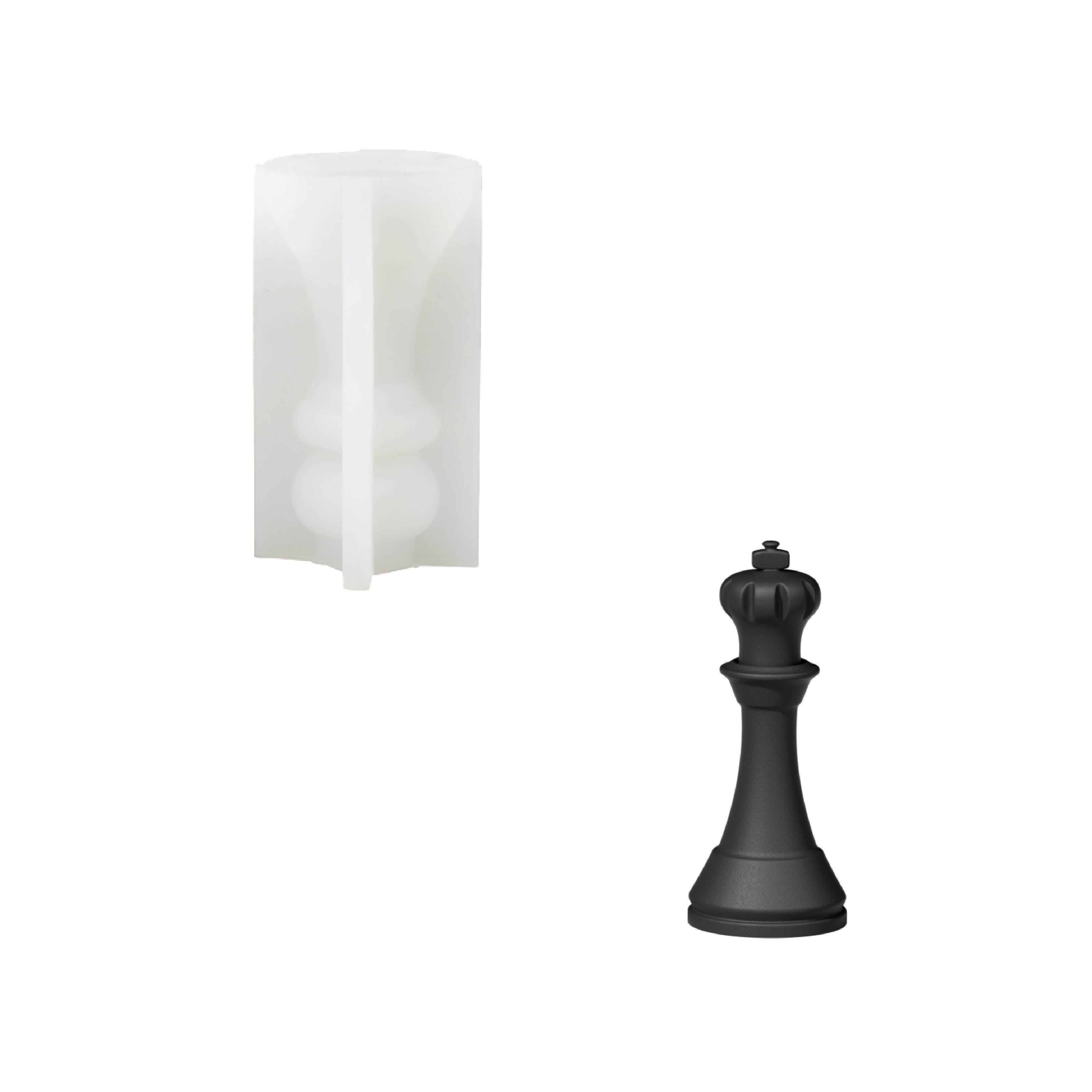 Classic Chess Piece Silicone Mold Set