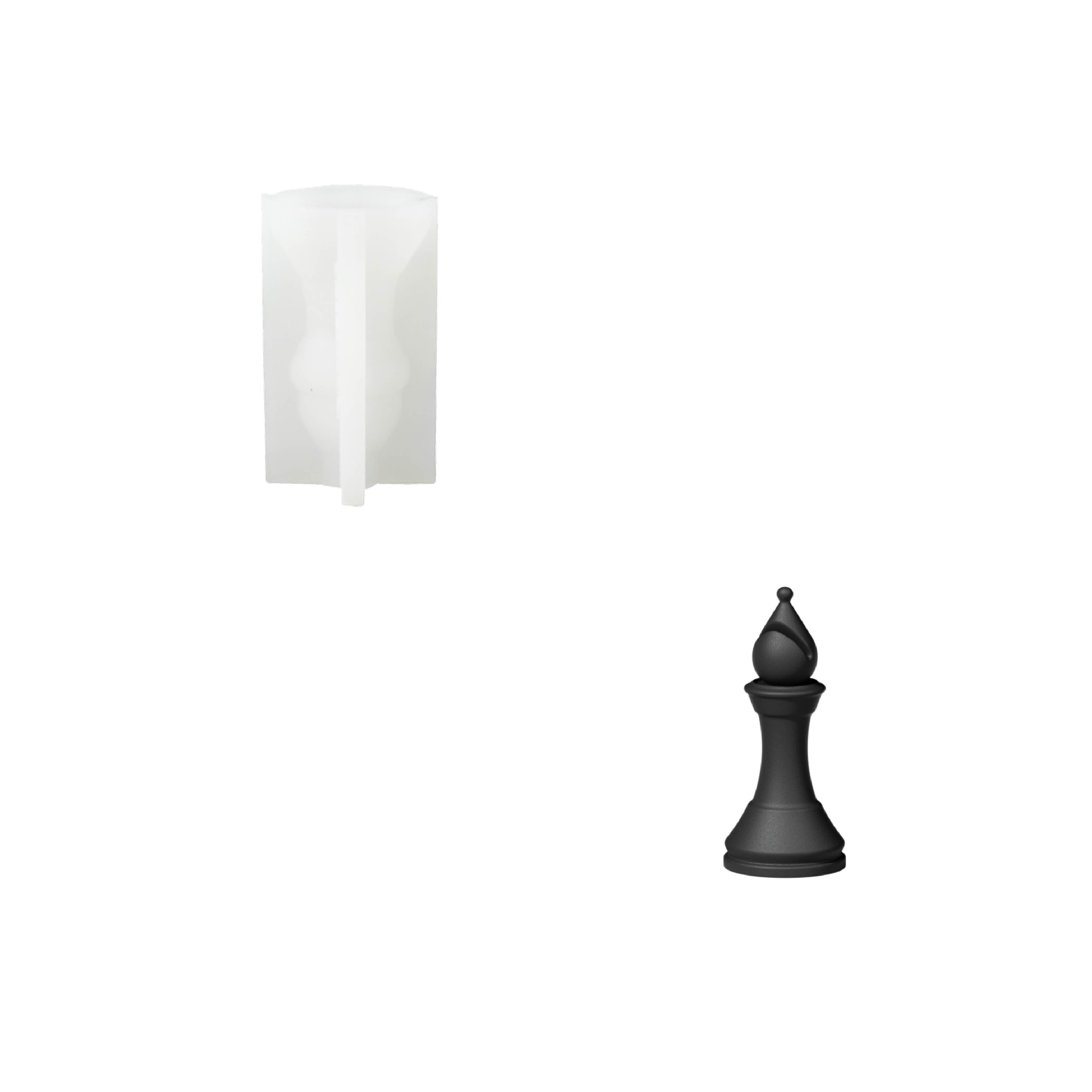 Classic Chess Piece Silicone Mold Set