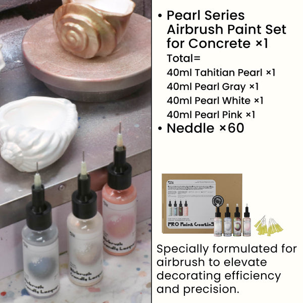 Pearl Series Airbrush Paint Set