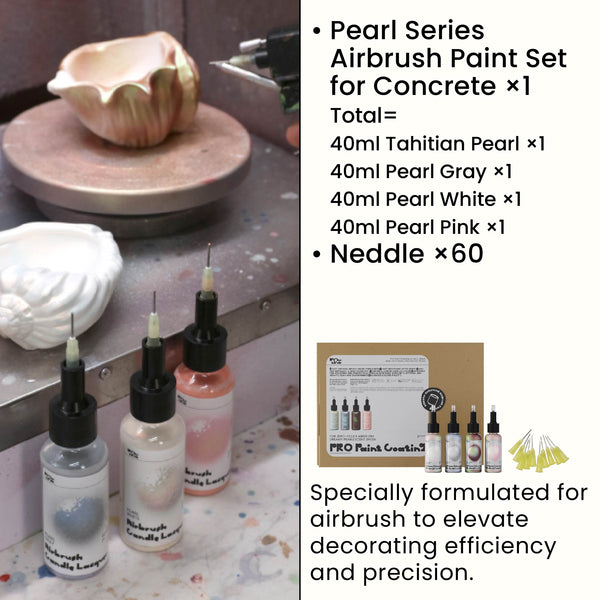 Pearl Series Airbrush Paint Set