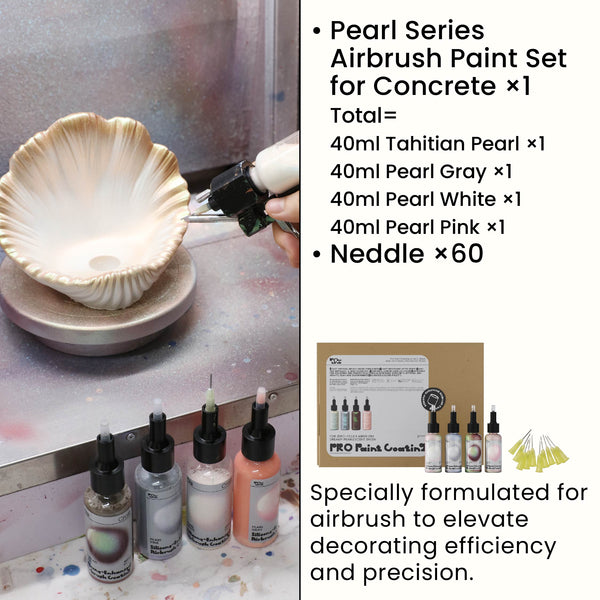 Pearl Series Airbrush Paint Set